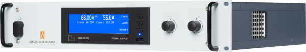 Die präzise DC Laborstromversorgung aus der SM3300-Serie von Delta Elektronika ist als Tischgerät oder 19-Zoll-Einbaugerät einsetzbar.