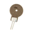 3/4 Zoll Mica-Heizfolie mit 1/8 Zoll Durchgangsloch und Zementepoxid über Anschlüssen and der Anschlusslasche