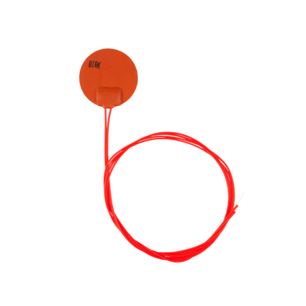 Kleine runde Standard-Silikon-Heizfolie.