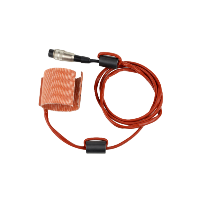 Silikon-Heizfolie, werkseitig geformt, laminiert oder vulkanisiert auf Glas.