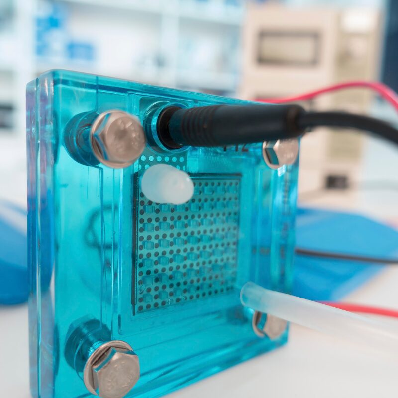 Imagefoto: Power Supply _ Brennstoffzelle Brennstoffzellen-Test für die Automotive-Industrie, Imagefoto