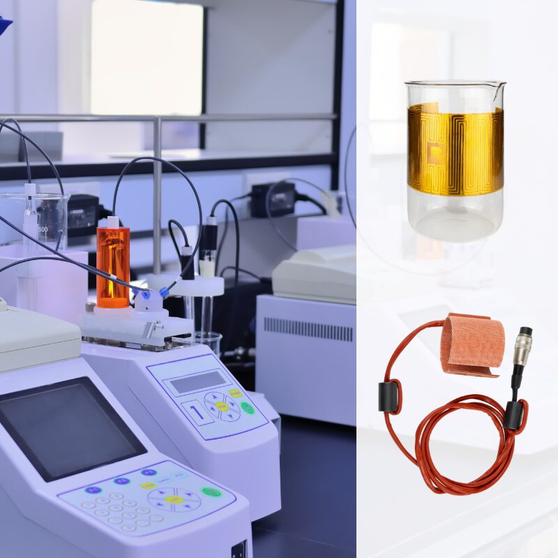 Heizfolien für Temperaturkontrolle im Labor