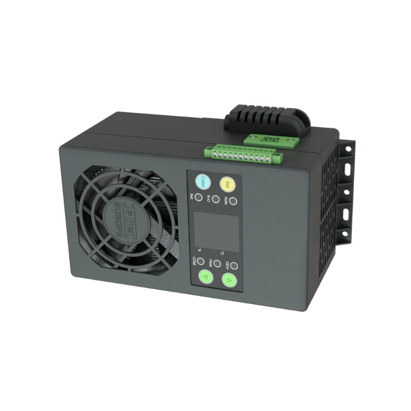 Dehumidifiers for control cabinet dehumidification