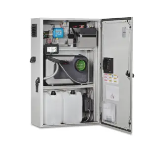 EFOY ProCabinet 2020-3 offen Produktfoto SFC Methanol Brennstoffzelle